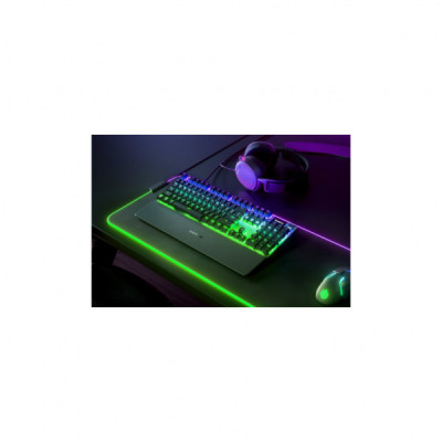 Клавіатура SteelSeries Apex 7 Blue Switch OLED Smart Display USB UA Black (64774)