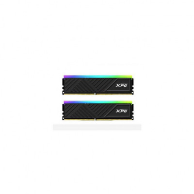 Модуль пам'яті для комп'ютера DDR4 16GB (2x8GB) 3600 MHz XPG Spectrix D35G RGB Black ADATA (AX4U36008G18I-DTBKD35G)