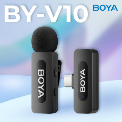 Мікрофон Boya BY-V10 Type-C Black (BY-V10) Мікрофон Boya BY-V10 Type-C Black (BY-V10)
