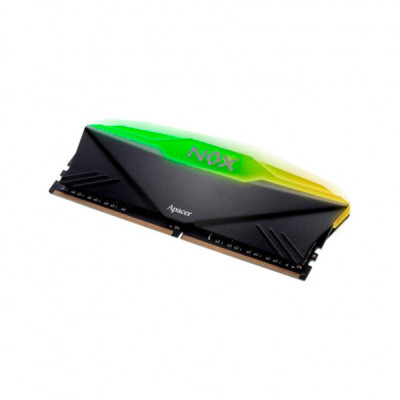 Модуль пам'яті для комп'ютера DDR4 32GB (2x16GB) 3600 MHz NOX RGB Black Apacer (AH4U32G36C25YNBAA-2)