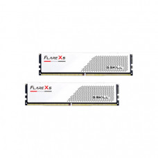 Модуль пам'яті для комп'ютера DDR5 64GB (2x32GB) 6000 MHz Flare X5 Matte White G.Skill (F5-6000J2836G32GX2-FX5W)