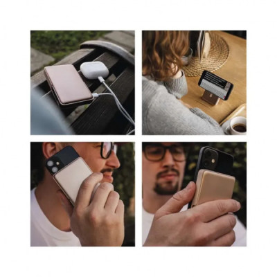 Батарея універсальна EMOS 10000mAh, MagSafe, 20W, pink (B0552RG) Батарея універсальна EMOS 10000mAh, MagSafe, 20W, pink (B0552RG)