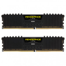 Модуль пам'яті для комп'ютера DDR4 64GB (2x32GB) 3600 MHz Vengeance LPX Black Corsair (CMK64GX4M2D3600C18)