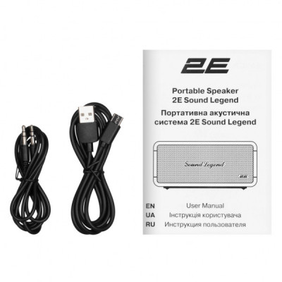 Акустична система 2E SoundLegend Mini PowerBank IPX6 Brown (2E-BSSLMWBN)