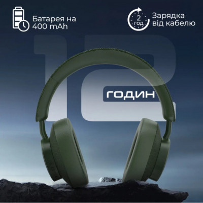 Навушники Promate Takt Midnight Green (takt.midnightgreen)