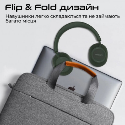 Навушники Promate Takt Midnight Green (takt.midnightgreen)