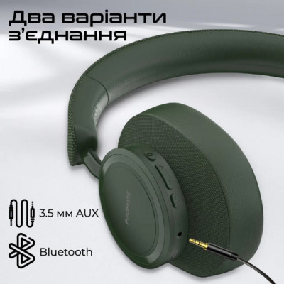 Навушники Promate Takt Midnight Green (takt.midnightgreen)