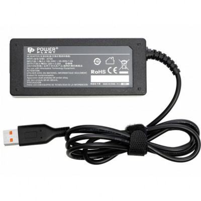 Блок живлення до ноутбуку PowerPlant IBM/LENOVO 220V, 20V 65W 3.25A (YOGA3) (IB65HYOGA)