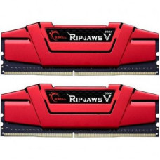 Модуль пам'яті для комп'ютера DDR4 8GB (2x4GB) 2666 MHz RIPJAWS V RED G.Skill (F4-2666C15D-8GVR)