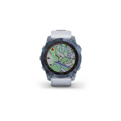 Смарт-годинник Garmin fenix 7X Sapph Sol Mineral Blue, GPS (010-02541-15)