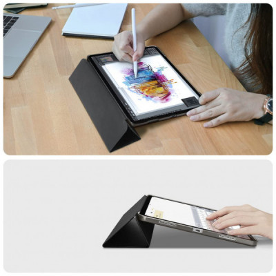 Чохол до планшета BeCover Tri Fold Hard Apple iPad Air 13" M2/M3 (2024/2025) Black (711471)