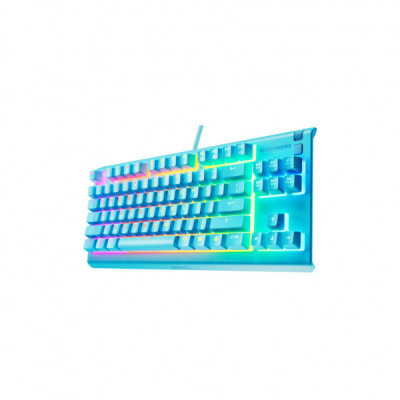 Клавіатура SteelSeries Apex 3 TKL USB UA Aqua (64933)