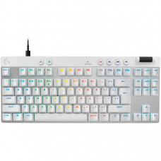 Клавіатура Logitech G PRO X TKL Rapid Linear USB UA White (920-013242)