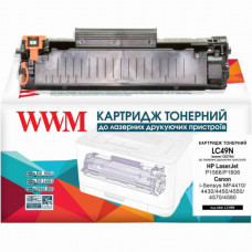 Картридж WWM для HP LJ P1566/1609 (LC49N)