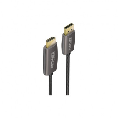 Кабель мультимедійний DisplayPort to HDMI prolink-dp200.black Promate (prolink-dp200.black)