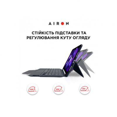 Чохол до планшета AirOn Premium iPad Air 4Gen/5Gen 10.9" with Keyboard (4822352781094)