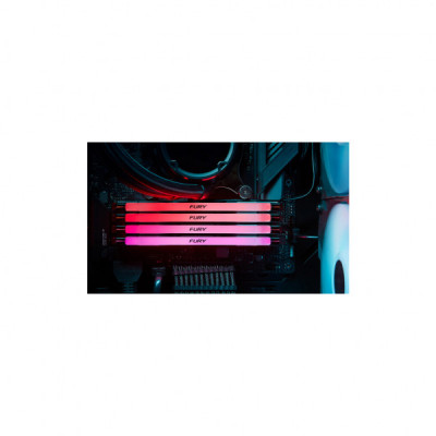 Модуль пам'яті для комп'ютера DDR5 48GB (2x24GB) 7200 MHz Renegade RGB XMP Kingston Fury (ex.HyperX) (KF572C38RSAK2-48)