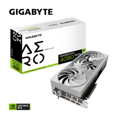 Відеокарта GIGABYTE GeForce RTX4080 SUPER 16Gb AERO OC (GV-N408SAERO OC-16GD)