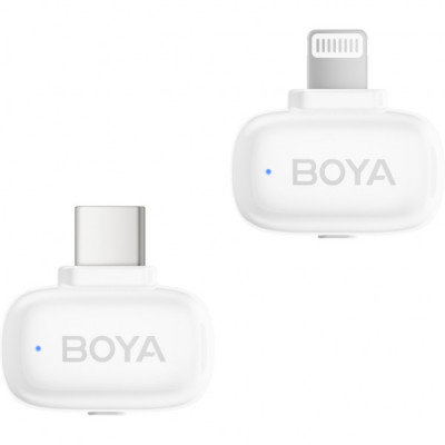 Мікрофон Boya mini-13 Type-C/Lightning White (mini-13) Мікрофон Boya mini-13 Type-C/Lightning White (mini-13)