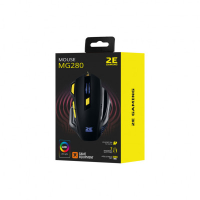Мишка 2E Gaming MG280 LED USB Black (2E-MG280UB)