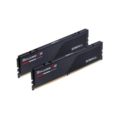Модуль пам'яті для комп'ютера DDR5 48GB (2x24GB) 6000 MHz Ripjaws S5 G.Skill (F5-6000J4048F24GX2-RS5K)