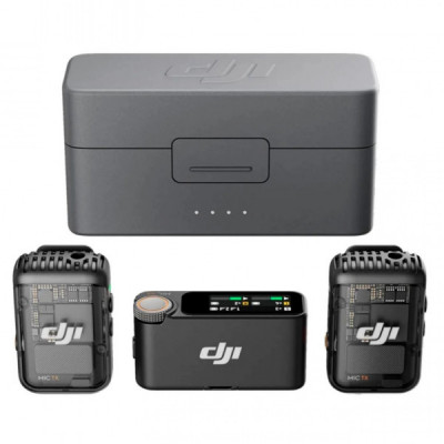 Мікрофон DJI Mic 2 (2 TX + 1 RX + Charging Case) (CP.RN.00000325.01)