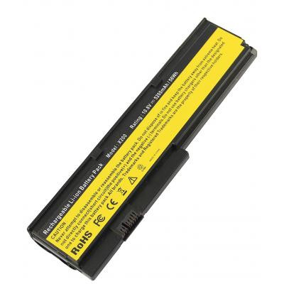 Акумулятор до ноутбука AlSoft Lenovo ThinkPad X200 5200mAh 6cell 10.8V Li-ion (A41333)