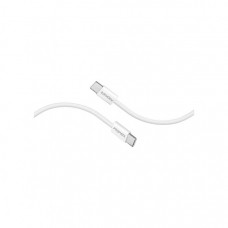 Дата кабель USB-C to USB-C ecoline-cc120.white Promate (ecoline-cc120.white)