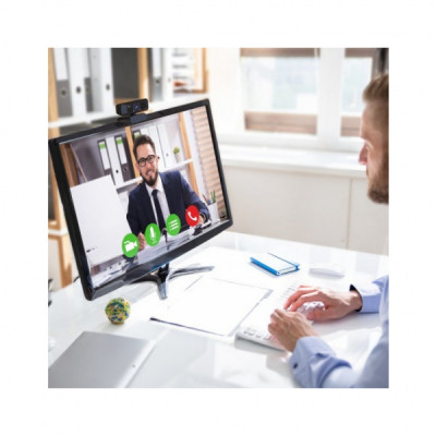 Веб-камера J5create JVCU100-N HD 360 Czarny USB-A (JVCU100-N) Веб-камера J5create JVCU100-N HD 360 Czarny USB-A (JVCU100-N)