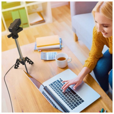 Веб-камера J5create JVCU100-N HD 360 Czarny USB-A (JVCU100-N) Веб-камера J5create JVCU100-N HD 360 Czarny USB-A (JVCU100-N)