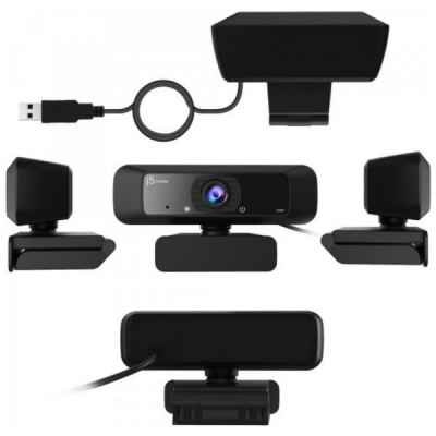 Веб-камера J5create JVCU100-N HD 360 Czarny USB-A (JVCU100-N) Веб-камера J5create JVCU100-N HD 360 Czarny USB-A (JVCU100-N)