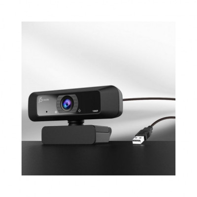 Веб-камера J5create JVCU100-N HD 360 Czarny USB-A (JVCU100-N) Веб-камера J5create JVCU100-N HD 360 Czarny USB-A (JVCU100-N)
