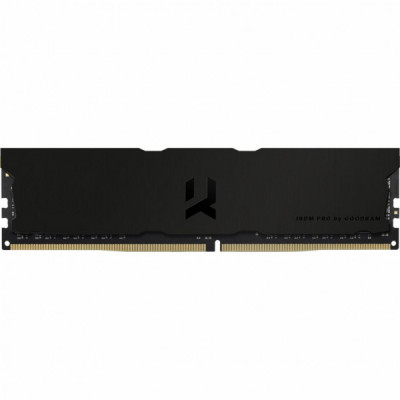 Модуль пам'яті для комп'ютера DDR4 16GB (2x8GB) 3600 MHz Iridium Pro Deep Black Goodram (IRP-K3600D4V64L18S/16GDC)
