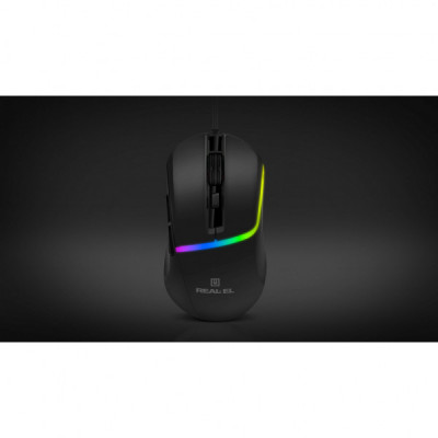 Мишка REAL-EL RM-530 USB Black (EL123200053) Мишка REAL-EL RM-530 USB Black (EL123200053)