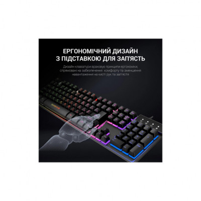 Клавіатура GamePro GK576 Nitro+ USB Black (GK576)