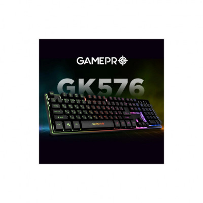 Клавіатура GamePro GK576 Nitro+ USB Black (GK576)