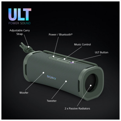 Акустична система Sony ULT FIELD 1 Green (SRSULT10H.E)