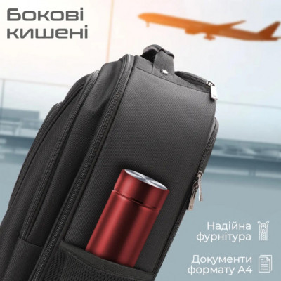 Рюкзак для ноутбука Promate 16" Mogul-TR Black (mogul-tr.black)