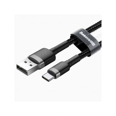 Дата кабель USB 2.0 AM to Type-C 1.0m Black-Grey Baseus (491798)