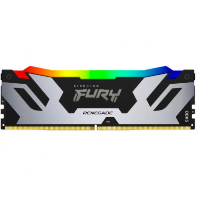 Модуль пам'яті для комп'ютера DDR5 96GB (2x48GB) 6400 MHz Renegade RGB XMP Kingston Fury (ex.HyperX) (KF564C32RSAK2-96)