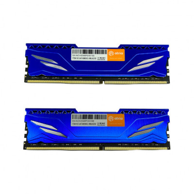 Модуль пам'яті для комп'ютера DDR4 32GB (2x16GB) 3600 MHz Fly Blue ATRIA (UAT43600CL18BLK2/32)