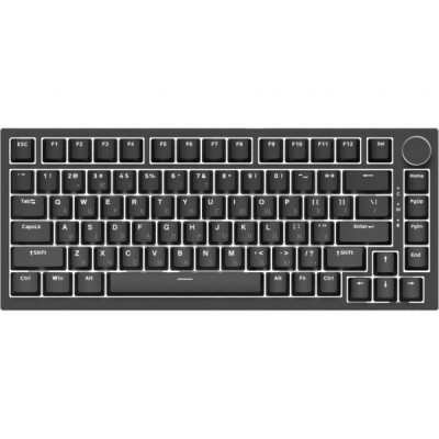 Клавіатура Ajazz AK820 Red Switch USB-C UA Black (AK820-R-B)