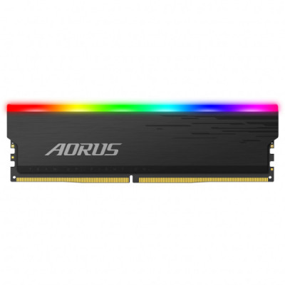 Модуль пам'яті для комп'ютера DDR4 16GB (2x8GB) 3333 MHz AORUS RGB Fusion 2.0 Memory boost GIGABYTE (GP-ARS16G33)