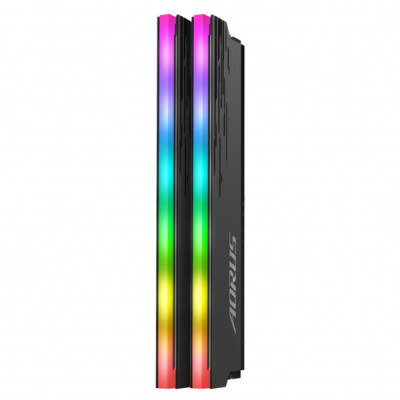 Модуль пам'яті для комп'ютера DDR4 16GB (2x8GB) 3333 MHz AORUS RGB Fusion 2.0 Memory boost GIGABYTE (GP-ARS16G33)
