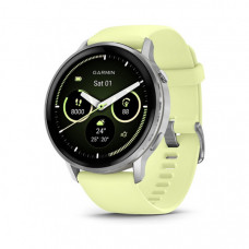 Смарт-годинник Garmin Venu 4 (45mm), Gray w/ Silver + Citron, GPS смарт-годинник (010-03014-02)