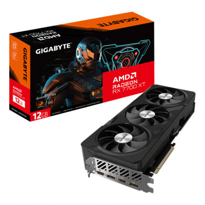 Відеокарта GIGABYTE Radeon RX 7700 12Gb GAMING OC (GV-R77XTGAMING OC-12GD)