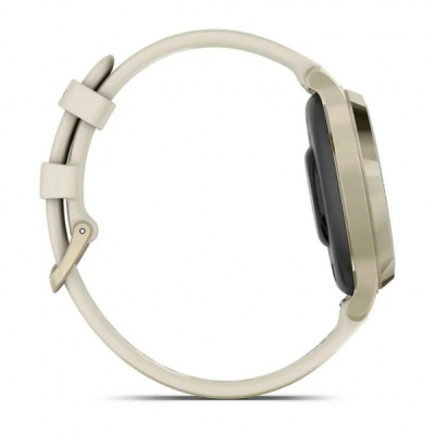 Смарт-годинник Garmin Lily 2 Active, Lunar Gold/Bone, Silicone, (010-02891-00)