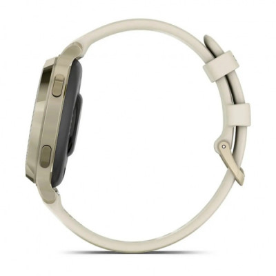 Смарт-годинник Garmin Lily 2 Active, Lunar Gold/Bone, Silicone, (010-02891-00)