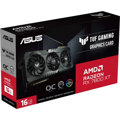 Відеокарта ASUS Radeon RX 7800 XT 16Gb TUF GAMING OG OC (TUF-RX7800XT-O16G-OG-GAMING)