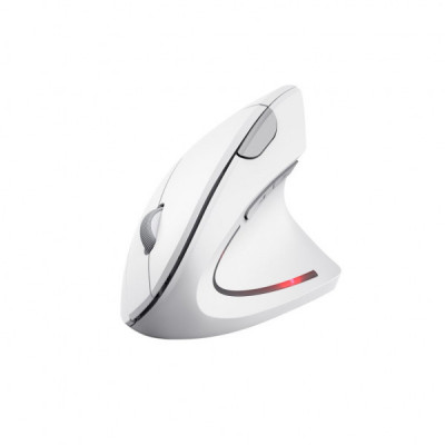 Мишка Trust Verto Ergonomic Wireless White (25132)